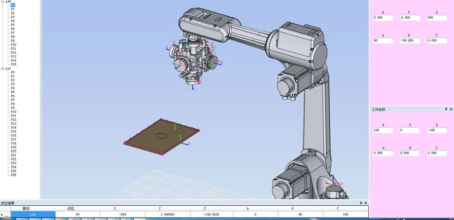 sanding robot arm